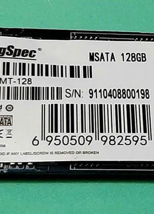 Жорсткий диск ssd 128 gb kingspec, msata