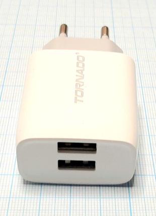 Блок живлення usb 5v2,4a на 2 usb гнізда