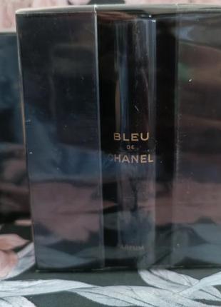 Chanel bleu de chanel parfum twist and spray set парфюм мужской