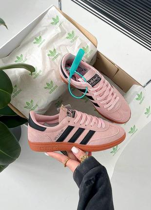Женские кроссовки adidas spezial pink3 фото