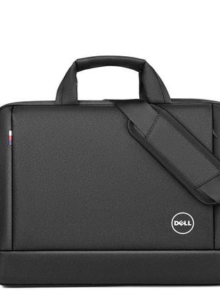 Сумка для ноутбука противоударная 15,6"-17" dell делл черная ( код: ibn017b1 )