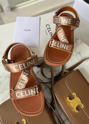 Босоніжки сандалі Селін celine 🏩 скидка 30%9 фото