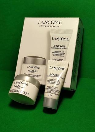 Подарунковий набір lancome renergie duo set (5ml+5ml)1 фото