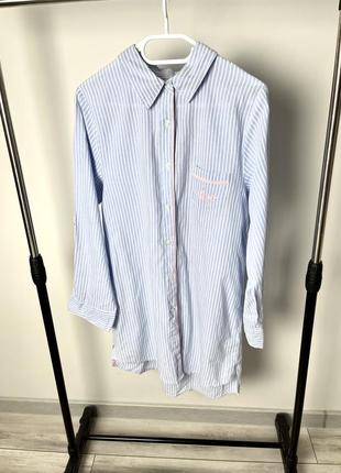 Удлинённая рубашка пижама ночнушка love to lounge для дома и сна2 фото