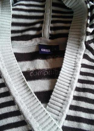 Тонкий свитерок с капюшоном cecil l4 фото