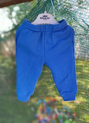 Теплі штани на флісі для малюків1 фото