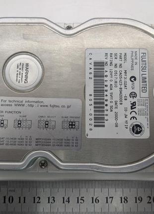 Жорсткий диск hdd 3.5 10gb ide fujitsu mpf3102at