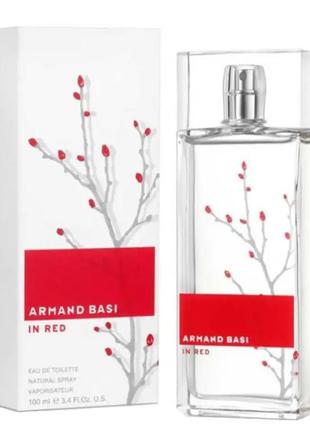 Жіночі духи armand basi in red 100 ml