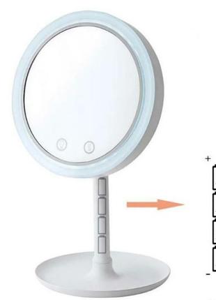 Дзеркало з підсвічуванням і вентилятором beauty breeze mirror3 фото