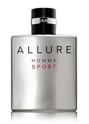 Туалетна вода чоловіча chanel allure homme sport 100 ml