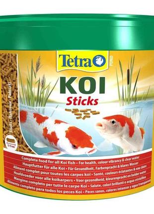Корм tetra pond koi sticks 10l, 1.5kg для коропів кої