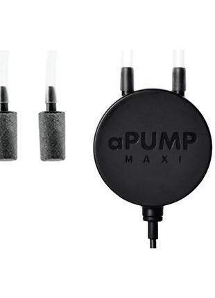 Компресор для акваріума collar apump maxi об'єм до 200 літрів