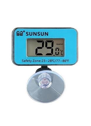 Термометр акваріумний sunsun wdj-05