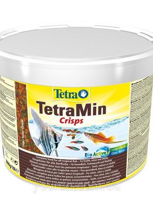 Корм для риб tetra min crisps 10 л/2 кг 1394971 фото