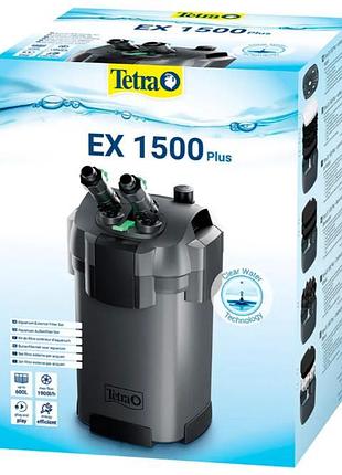 Зовнішній фільтр tetra external ex 1500 plus для акваріума 300...