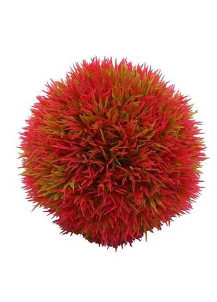 Рослина для декору акваріума 8x8x8cm червоно-зелена moss