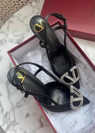 Жіночі туфлі босоніжки вантино valentino🌺 скидка 30%4 фото