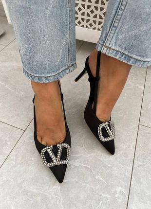 Жіночі туфлі босоніжки вантино valentino🌺 скидка 30%6 фото