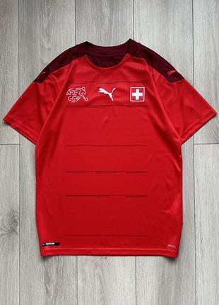 Футбольна футболка puma switzerland home shirt 2020-2021