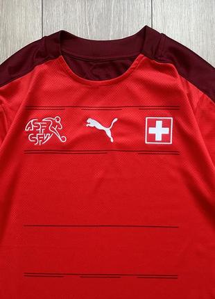 Футбольная футболка puma switzerland home shirt 2020-20212 фото