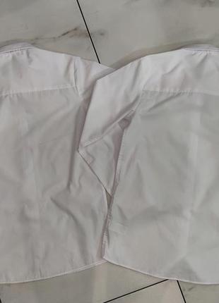 Белая рубашка в школу с длинным рукавом next 11-12 лет (146-152 см)10 фото