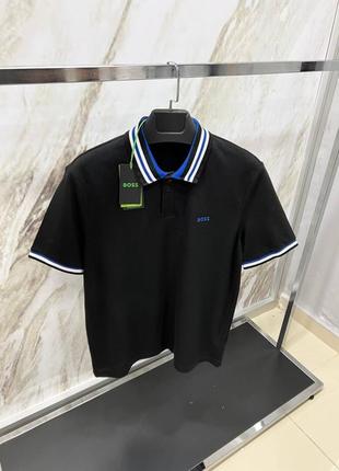 Брендовые поло boss / мужские футболки босс