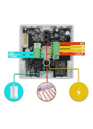 Програматор терморегулятор wifi6 фото