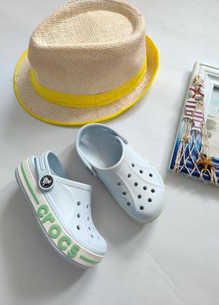 Кроксы сабо шлепанцы аквашузы crocs bayaband1 фото