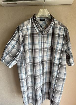 Рубашка мужская jack wolfskin с короткими рукавами5 фото