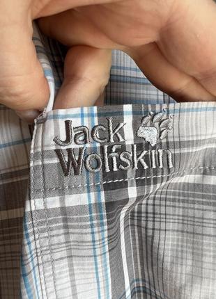 Рубашка мужская jack wolfskin с короткими рукавами9 фото