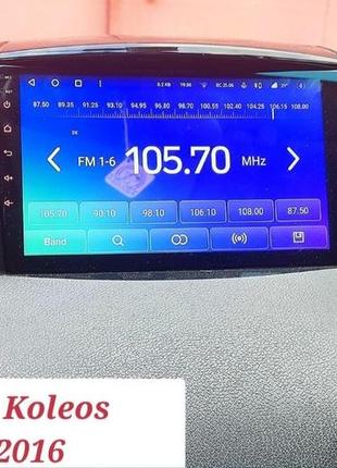 Магнітола android renault koleos, 1/32, 4 ядра + рамка!