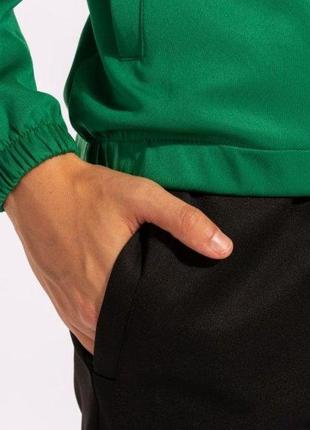 Чоловічий спортивний костюм joma danubio tracksuit чорний зелений l (102746.451)8 фото
