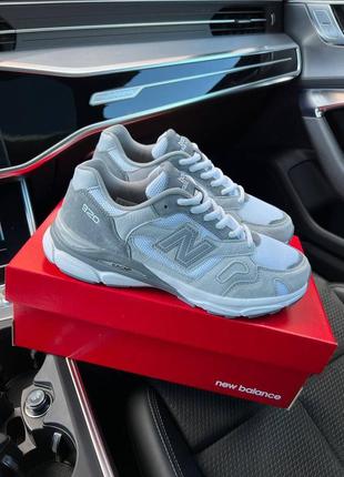 Мужские кроссовки new balance 920 light gray3 фото