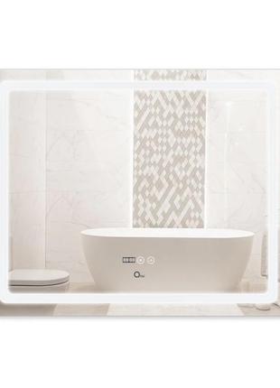 Дзеркало qtap mideya 1000х800 (dc-f910) з led-підсвічуванням і...
