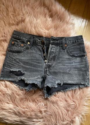 Шорты джинсовые levis1 фото