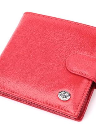 Жіночий трендовий гаманець із натуральної шкіри st leather 225...