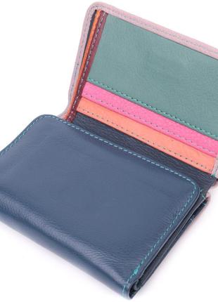 Практичний гаманець для дівчат із натуральної шкіри st leather...3 фото