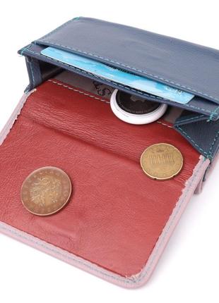 Практичний гаманець для дівчат із натуральної шкіри st leather...5 фото