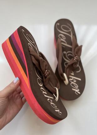 Ted baker фирменные шлепки 40/41