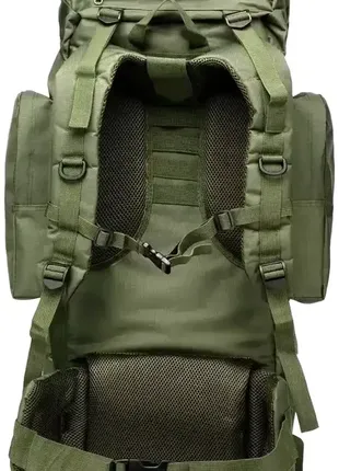 Тактичний рюкзак combat хакі на 65л5 фото