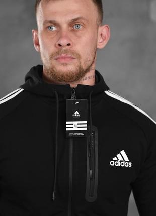 Спортивный костюм adidas black6 фото