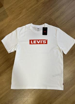 Новая футболка levis размер m серия relaxed5 фото