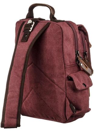Сумка-рюкзак на одне плече vintage 20140 малинова2 фото