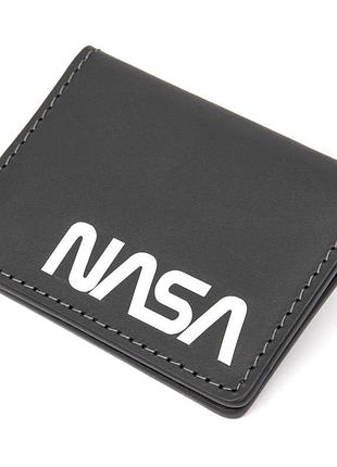 Шкіряна обкладинка для автодокументів з логотипом nasa grande ...