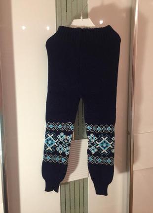 Лосини гамаші теплі в'язані. розмір 28/110