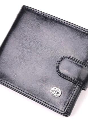 Класичний чоловічий гаманець із натуральної шкіри st leather 1...