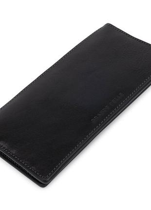 Оригінальне шкіряне портмоне унісекс grande pelle 11513 чорний