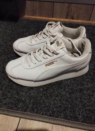 Кроссовки puma белые