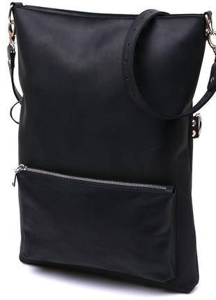 Стильна жіноча сумка shvigel 16338 чорний