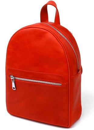 Вінтажний компактний жіночий рюкзак shvigel 16312 червоний